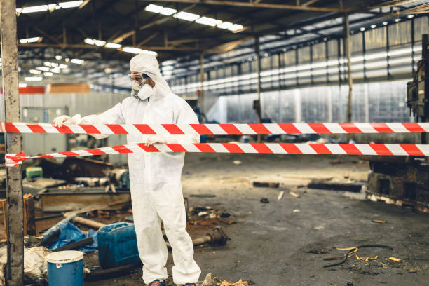 Professional Unattended Death Cleanup technician working in Drewsville, NH